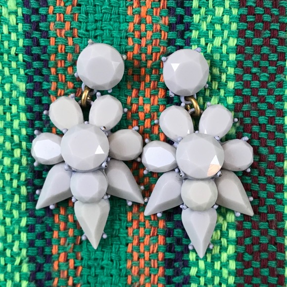 J. Crew Jewelry - J.Crew Blue/Purple Statement Earrings